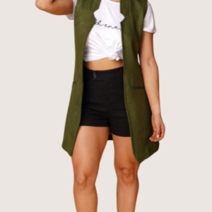 Chaleco London gamuza