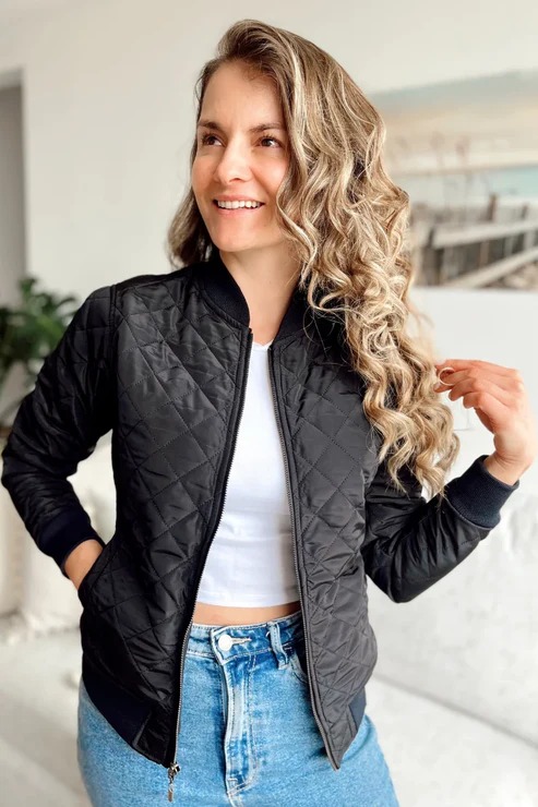 Chaqueta Siberia, impermeable, negra, S,M, L, XL, $165